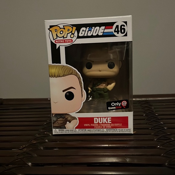 Funko Pop G.I.JOE Duke GameStop